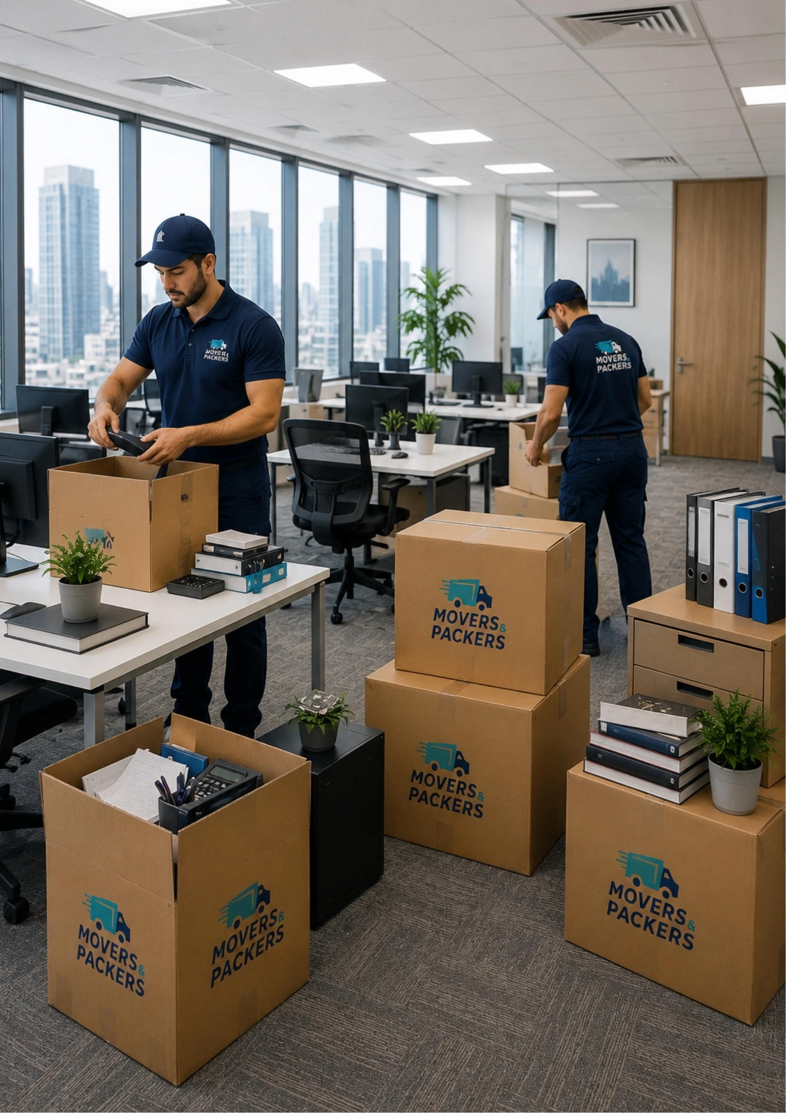 Office shifting and corporate relocation service in Doha, Qatar